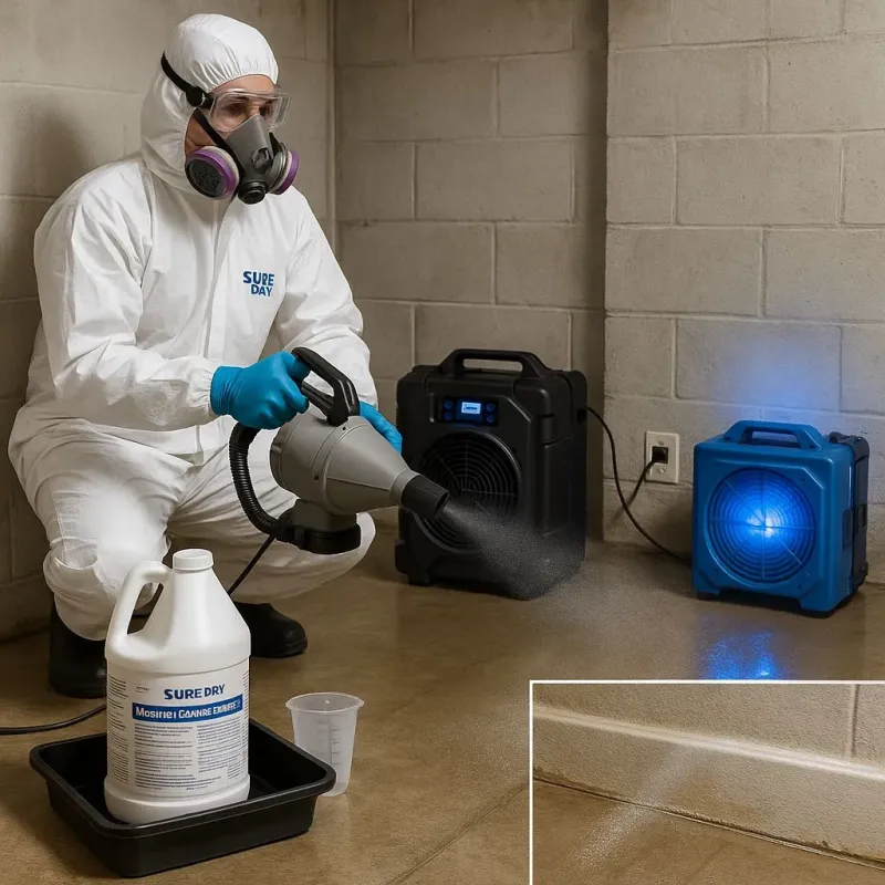 Sanitization and Odor Removal process in Glouster, OH